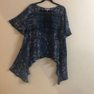 Jennifer Lopez Dark Teal Blouse